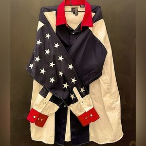 Panhandle Slim Mens XL America Pearl-snap
